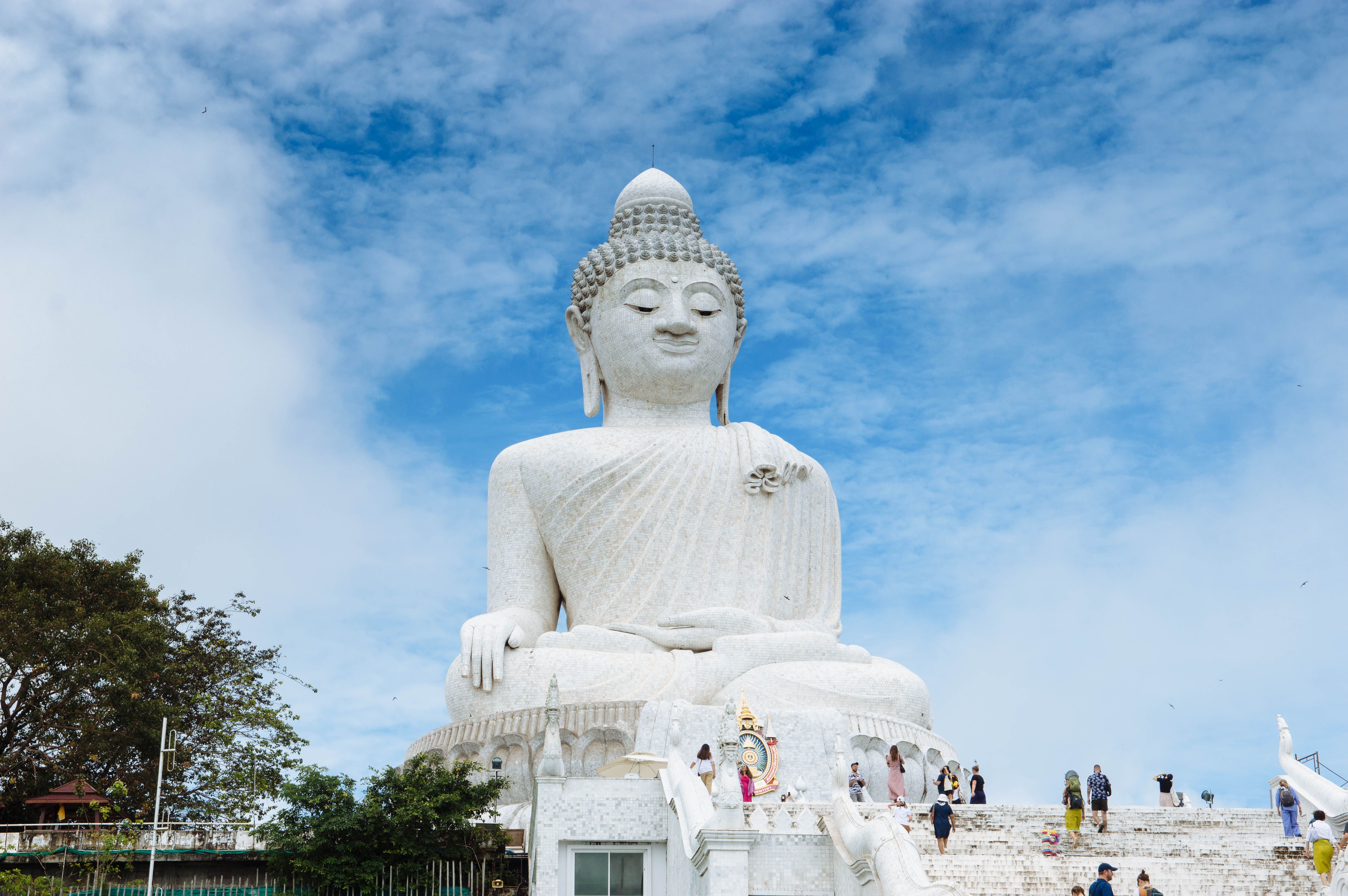 The 45-metre Big Buddha statue on Nakkerd Hill overlooking Phuket